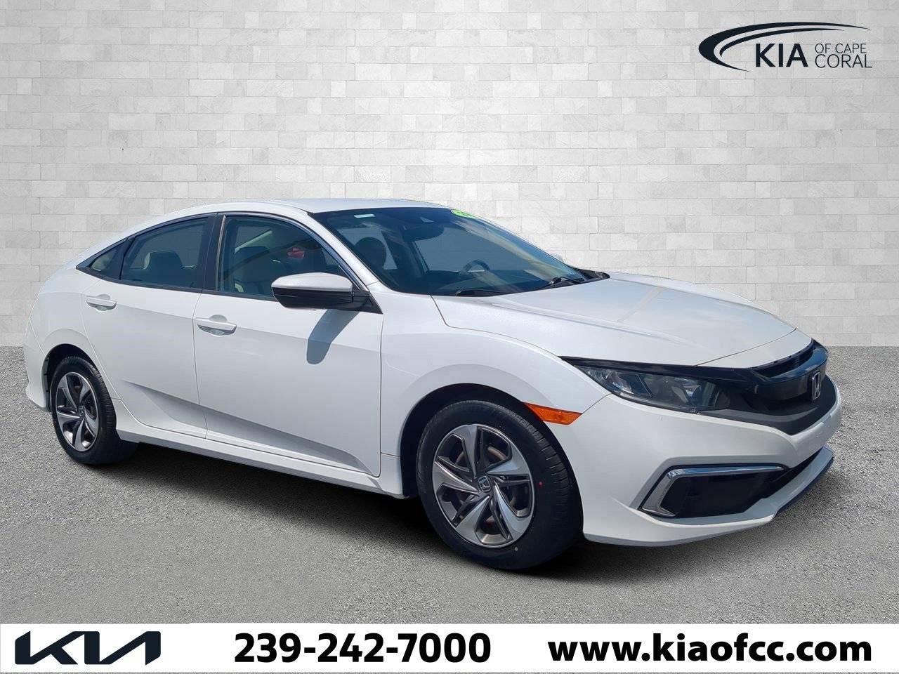 2019 Honda Civic LX — Sedan — 36,140 mi — Cape Coral, FL