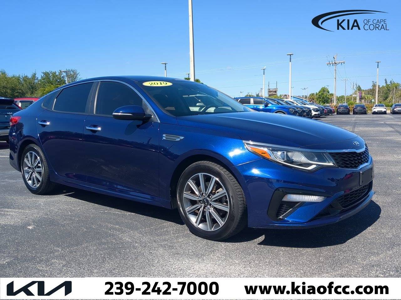2019 Kia Optima LX — Sedan — 76,519 mi — Cape Coral, FL