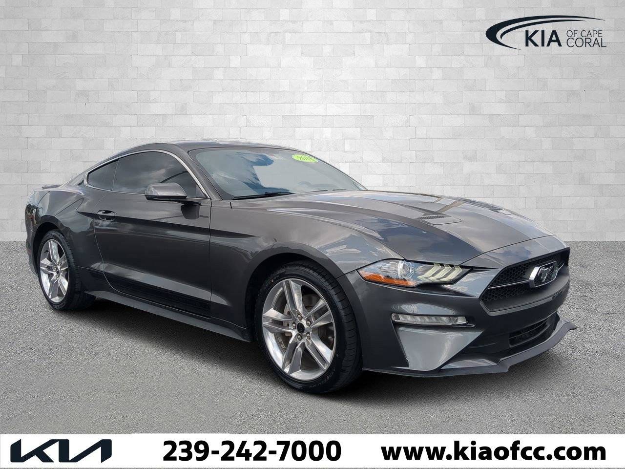 2018 Ford Mustang EcoBoost Premium — Coupe — 79,589 mi — Cape Coral, FL