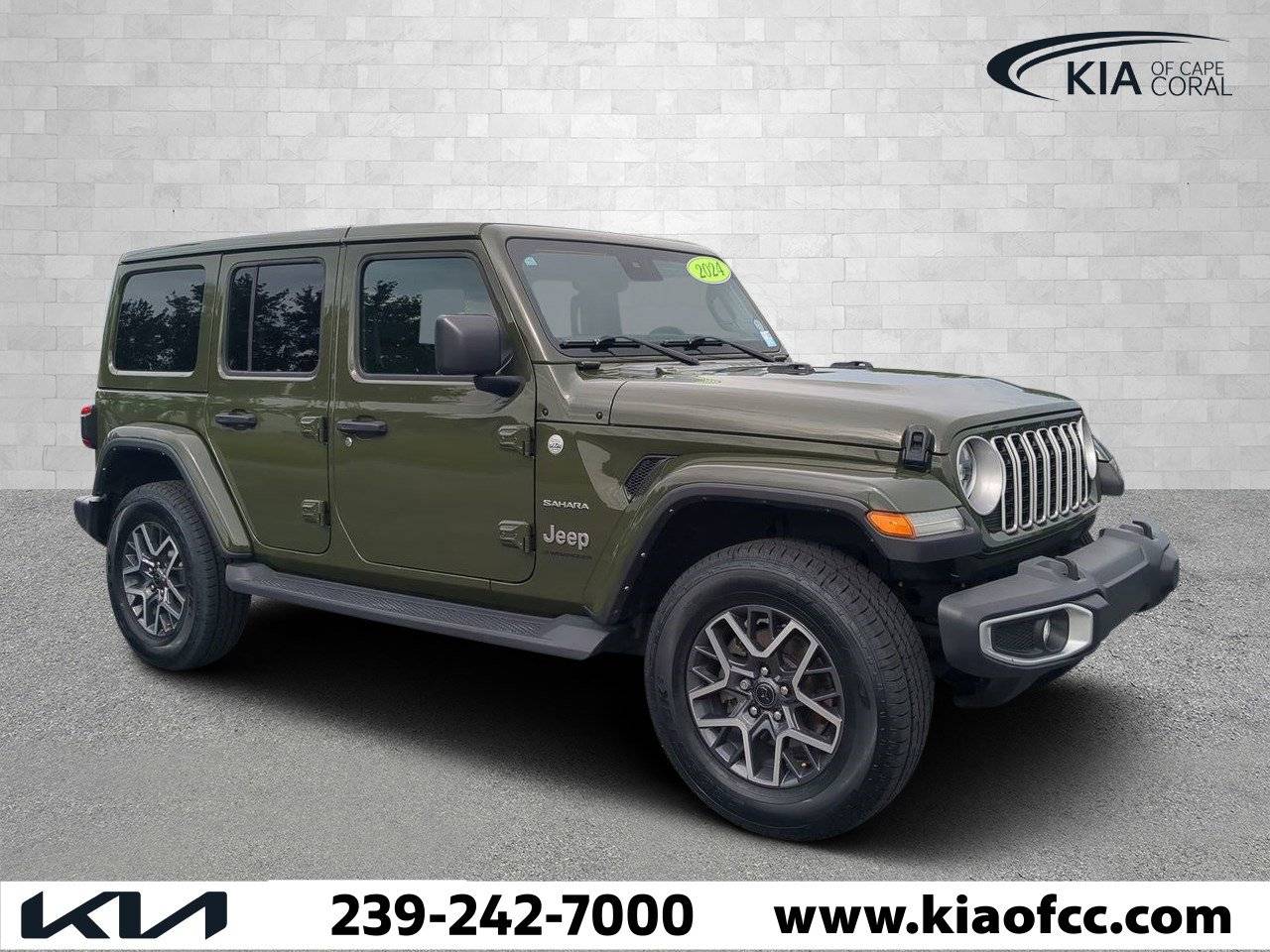 2024 Jeep Wrangler Sahara — SUV — 26,840 mi — Cape Coral, FL