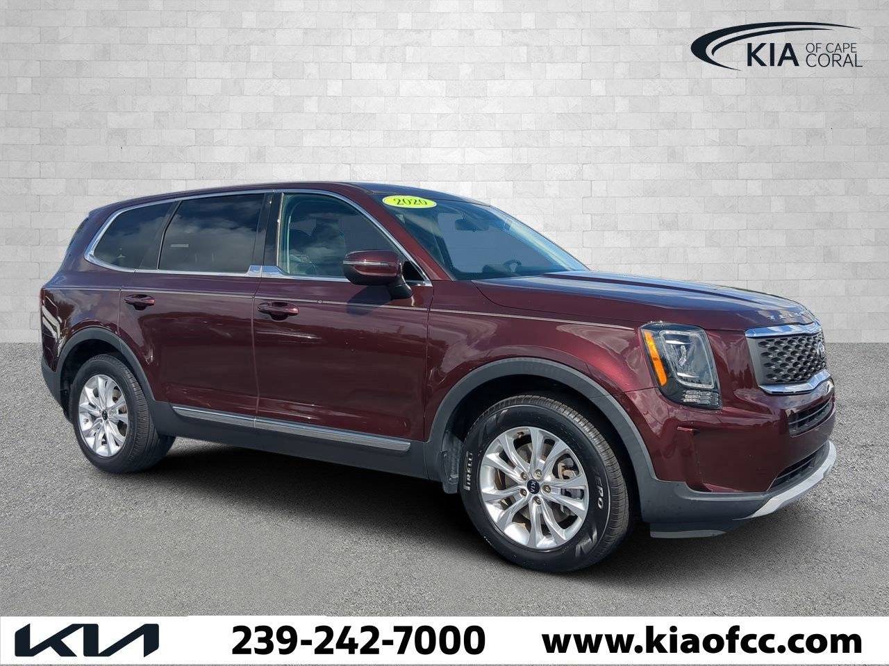 2020 Kia Telluride LX — SUV — 62,160 mi — Cape Coral, FL