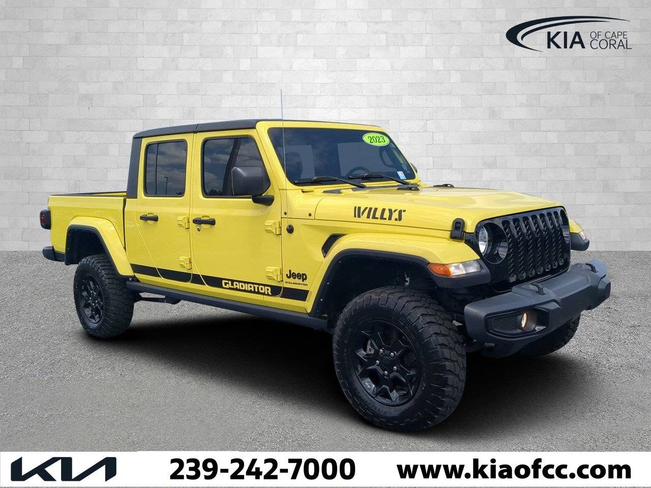 2023 Jeep Gladiator Willys — Pickup Truck — 15,940 mi — Cape Coral, FL