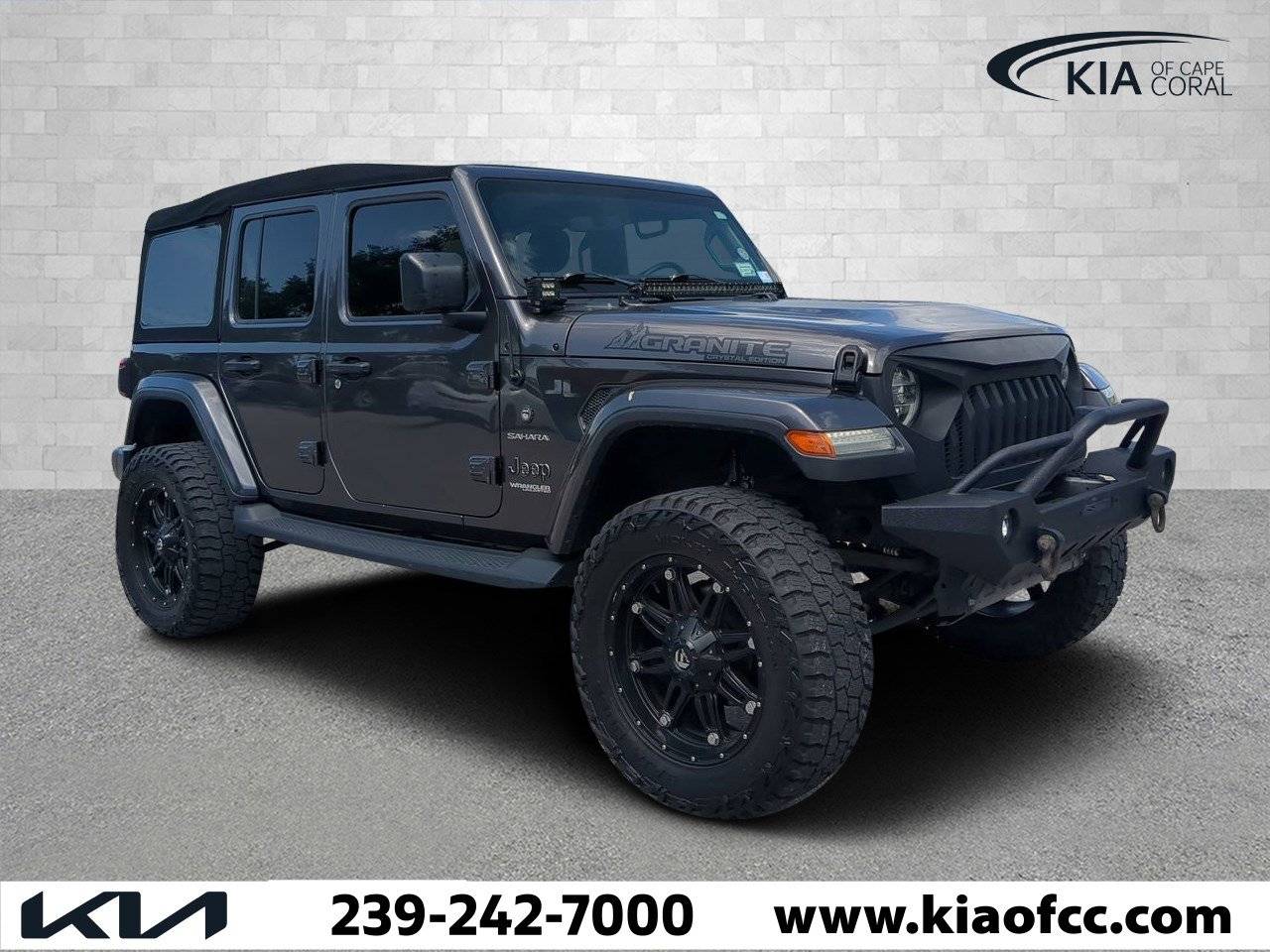 2018 Jeep Wrangler Sahara — SUV — 98,852 mi — Cape Coral, FL