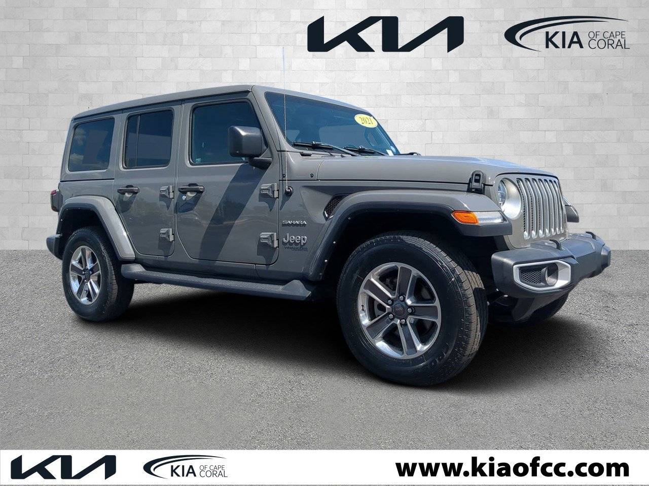 2021 Jeep Wrangler Sahara — SUV — 23,263 mi — Cape Coral, FL