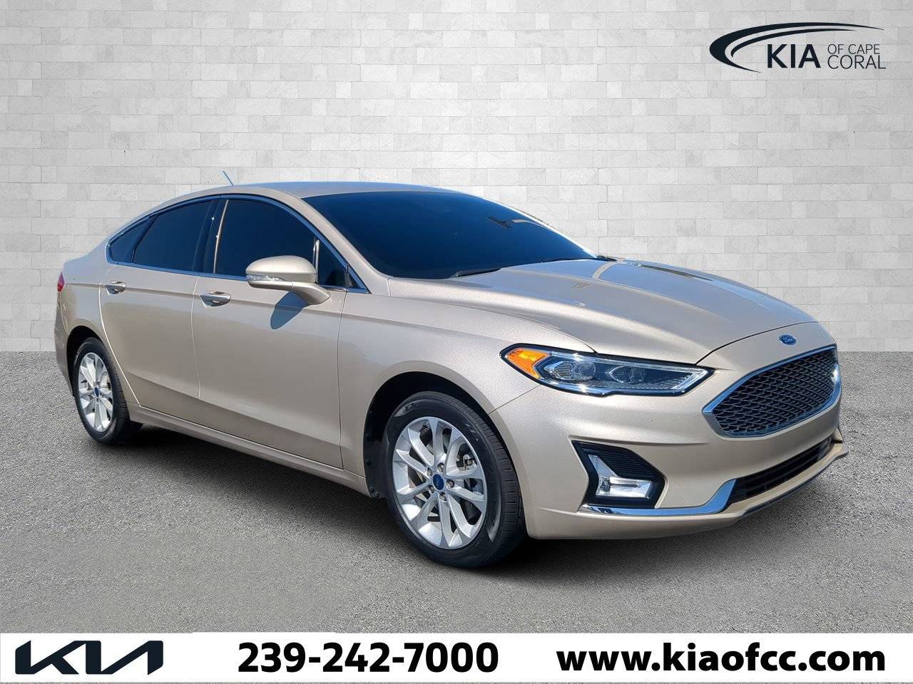 2019 Ford Fusion Energi Titanium — Sedan — 70,838 mi — Cape Coral, FL