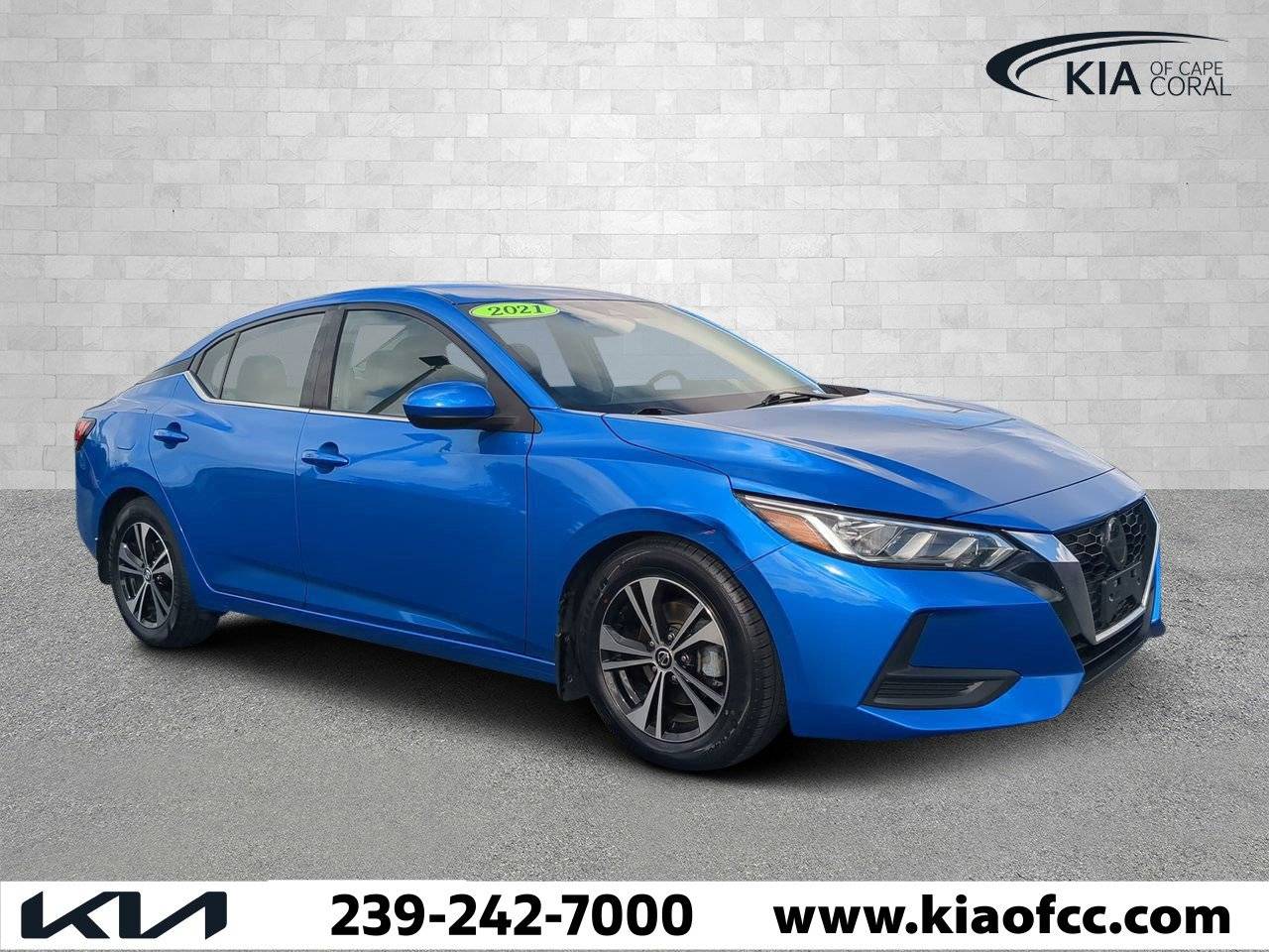 2021 Nissan Sentra SV — Sedan — 70,691 mi — Cape Coral, FL