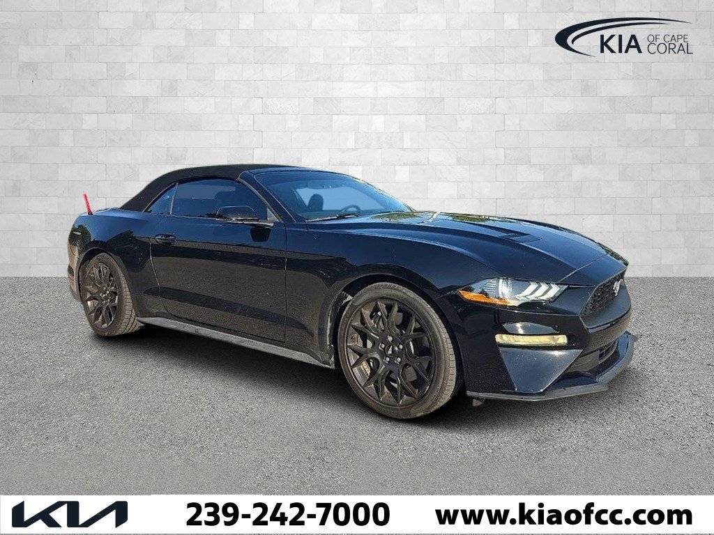 2019 Ford Mustang EcoBoost Premium — Convertible — 46,016 mi — Cape Coral, FL