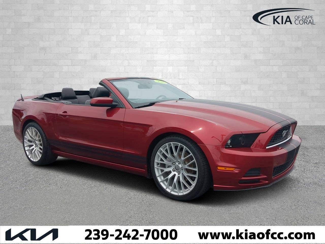 2014 Ford Mustang V6 Premium — Convertible — 73,955 mi — Cape Coral, FL