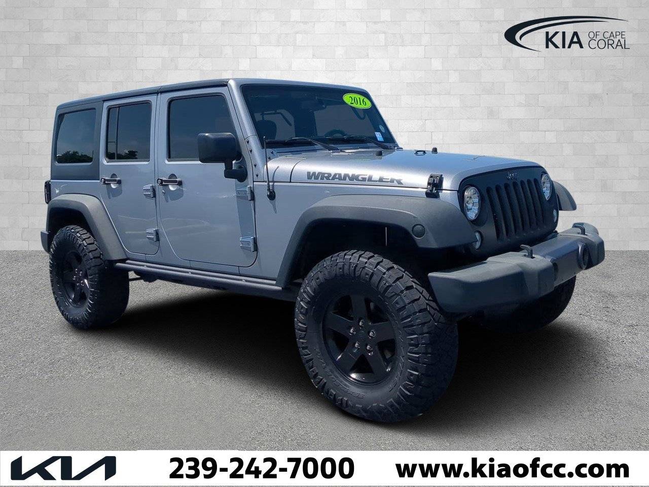 2016 Jeep Wrangler Black Bear — SUV — 96,315 mi — Cape Coral, FL