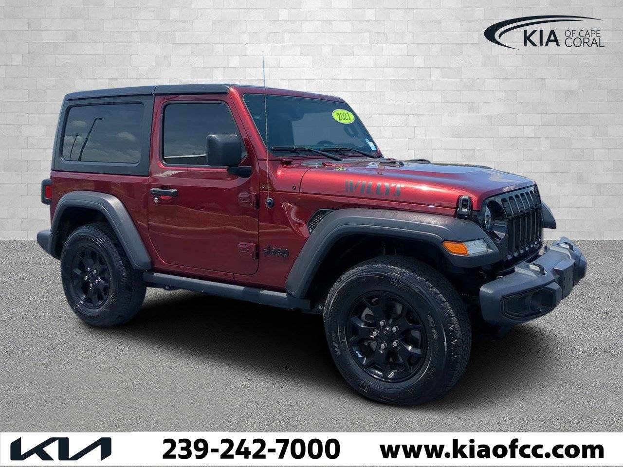 2021 Jeep Wrangler Willys — SUV — 17,400 mi — Cape Coral, FL