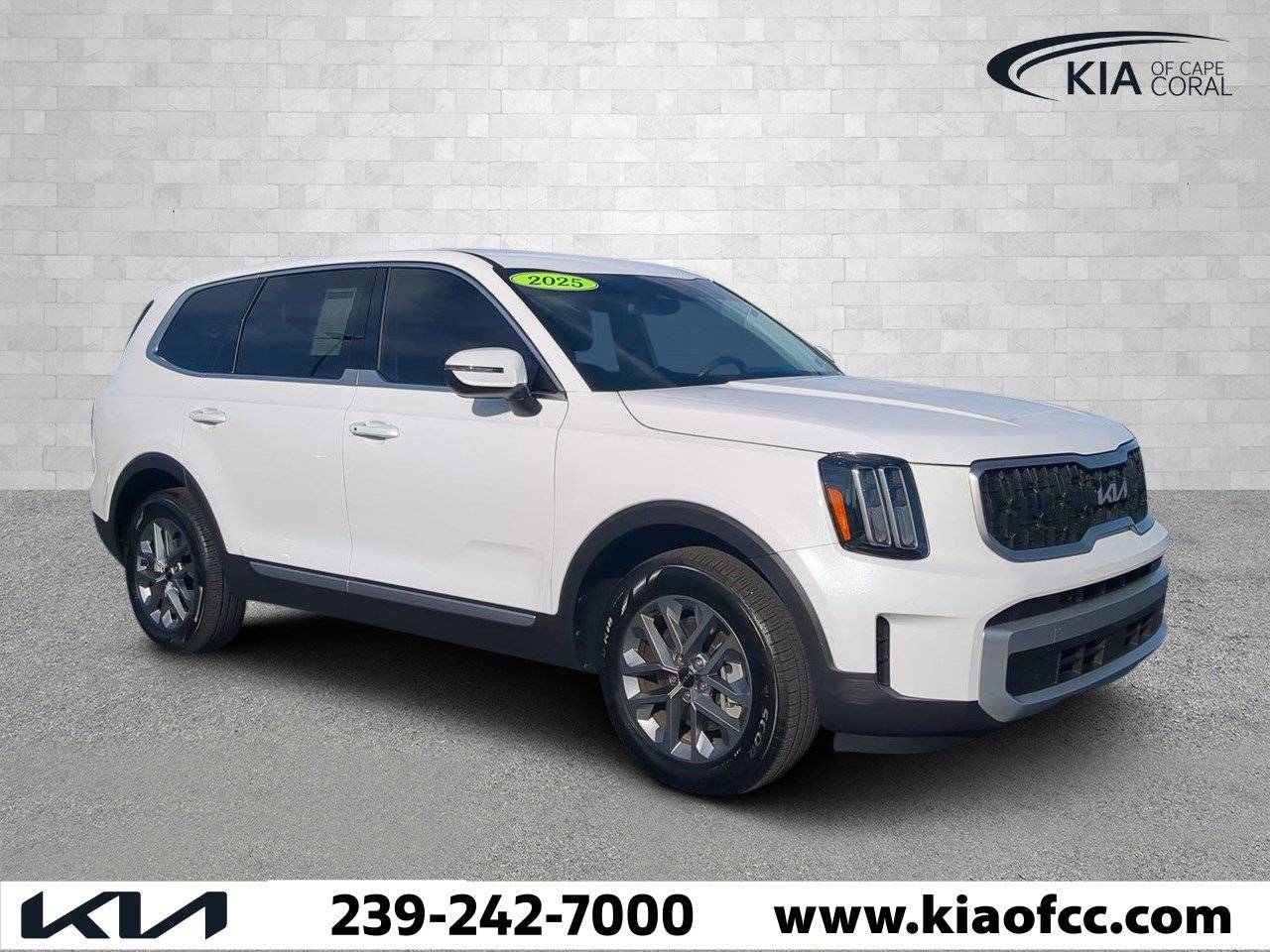 2025 Kia Telluride LX — SUV — 6,189 mi — Cape Coral, FL