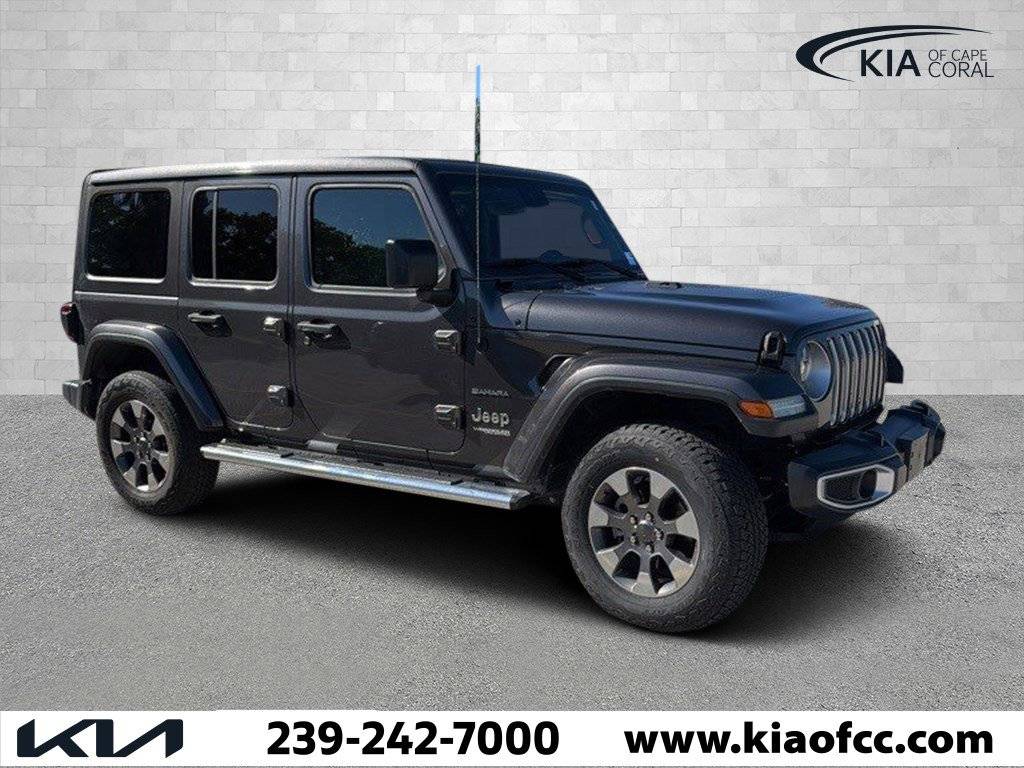 2020 Jeep Wrangler Sahara — SUV — 43,700 mi — Cape Coral, FL