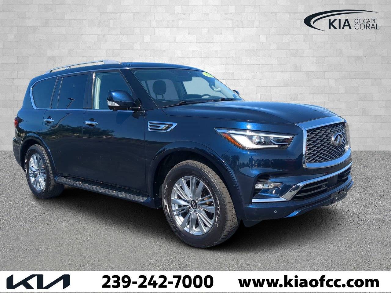 2024 INFINITI QX80 LUXE — SUV — 34,704 mi — Cape Coral, FL