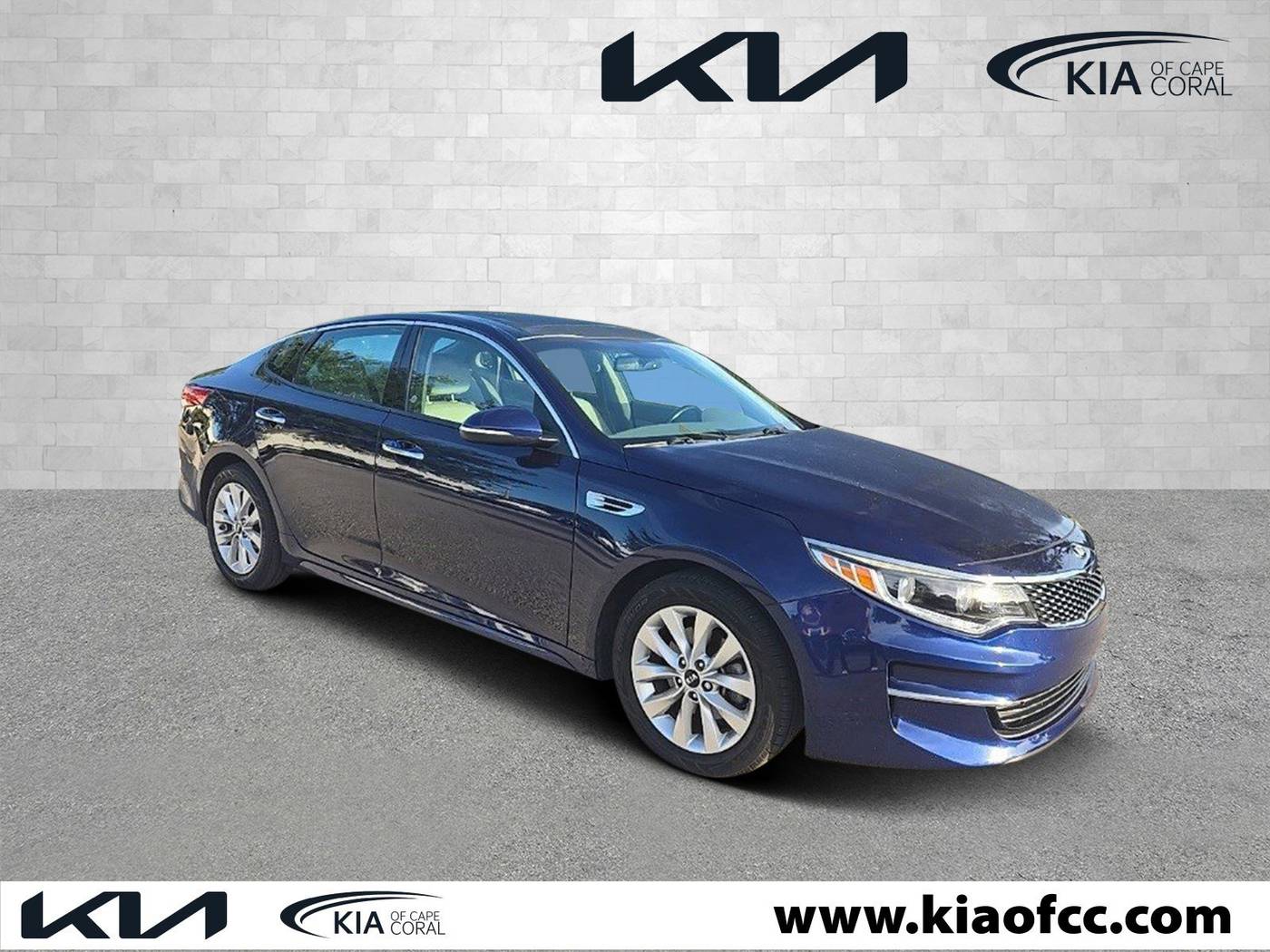 2016 Kia Optima EX — Sedan — 77,731 mi — Cape Coral, FL