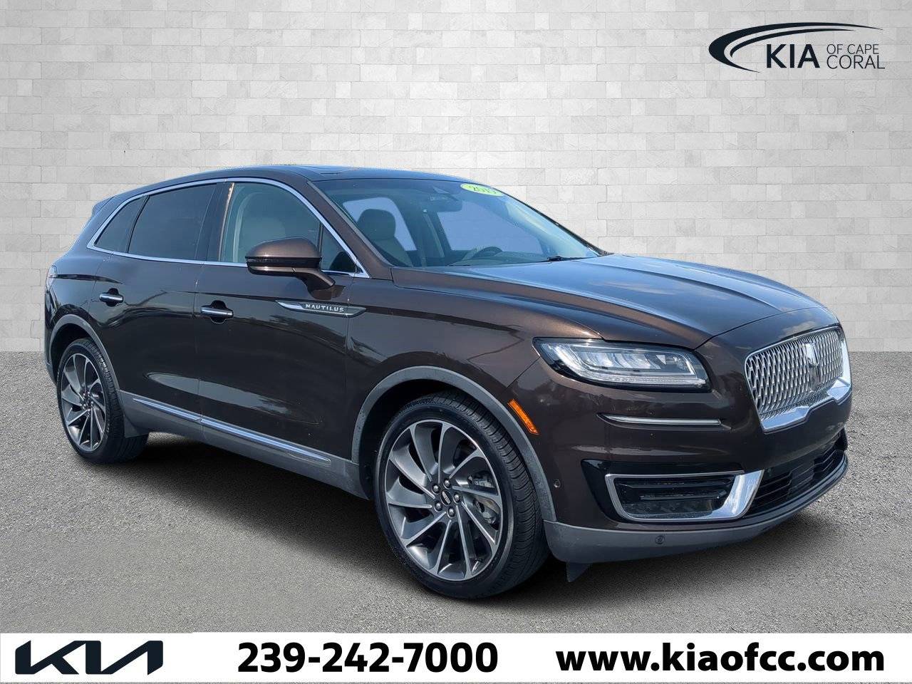 2019 Lincoln Nautilus Reserve — SUV — 40,935 mi — Cape Coral, FL