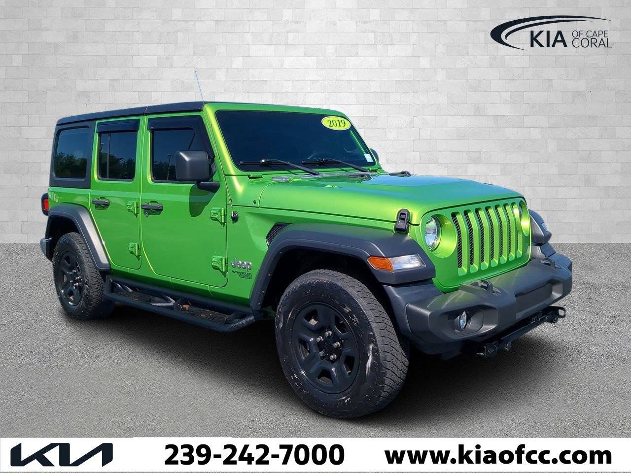 2019 Jeep Wrangler Sport — SUV — 42,069 mi — Cape Coral, FL
