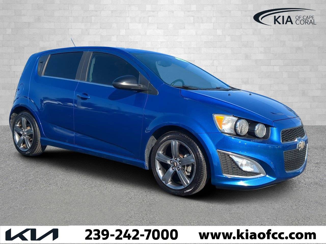 2016 Chevrolet Sonic RS — Hatchback — 27,383 mi — Cape Coral, FL