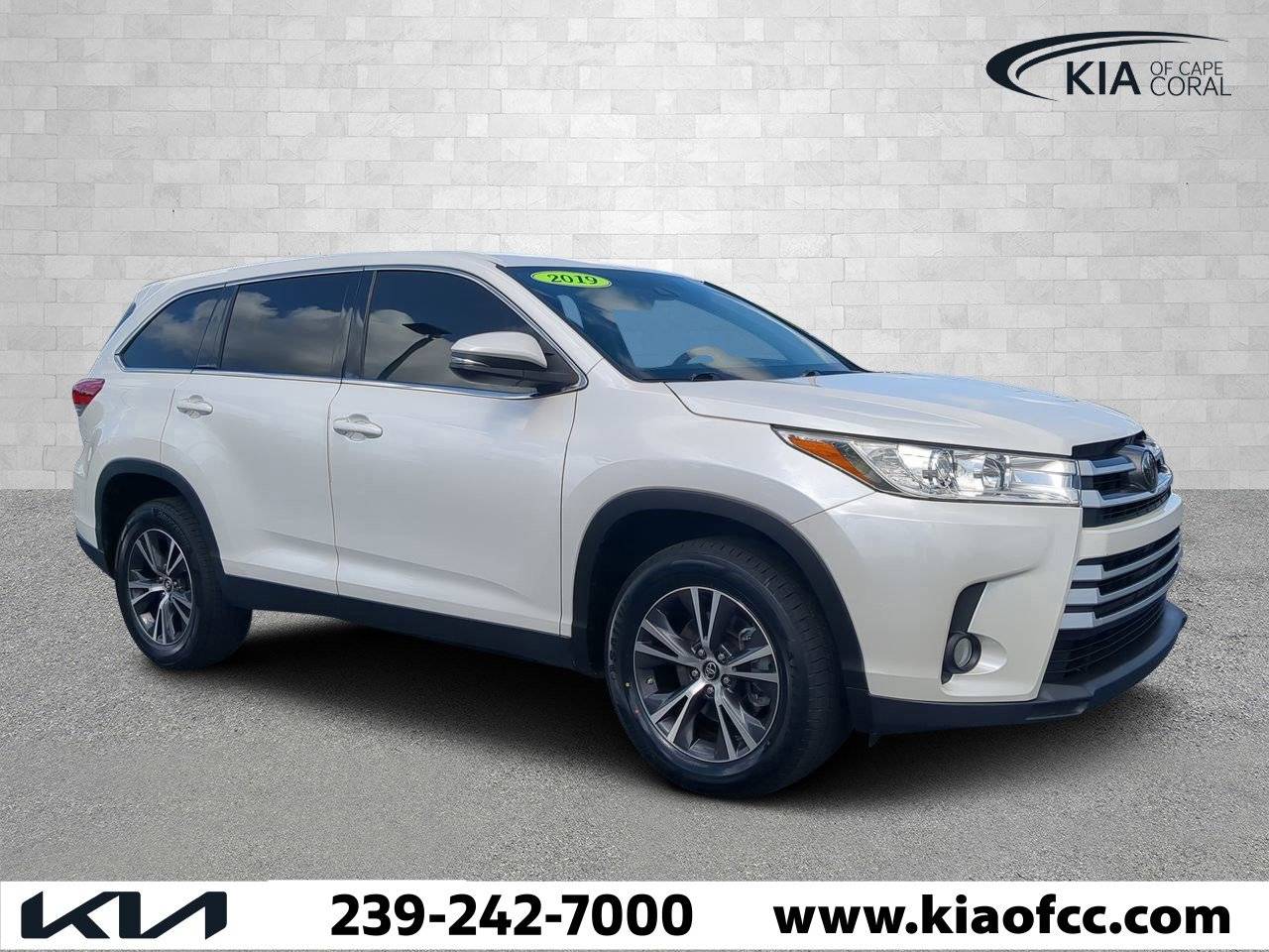 2019 Toyota Highlander LE Plus — SUV — 94,403 mi — Cape Coral, FL