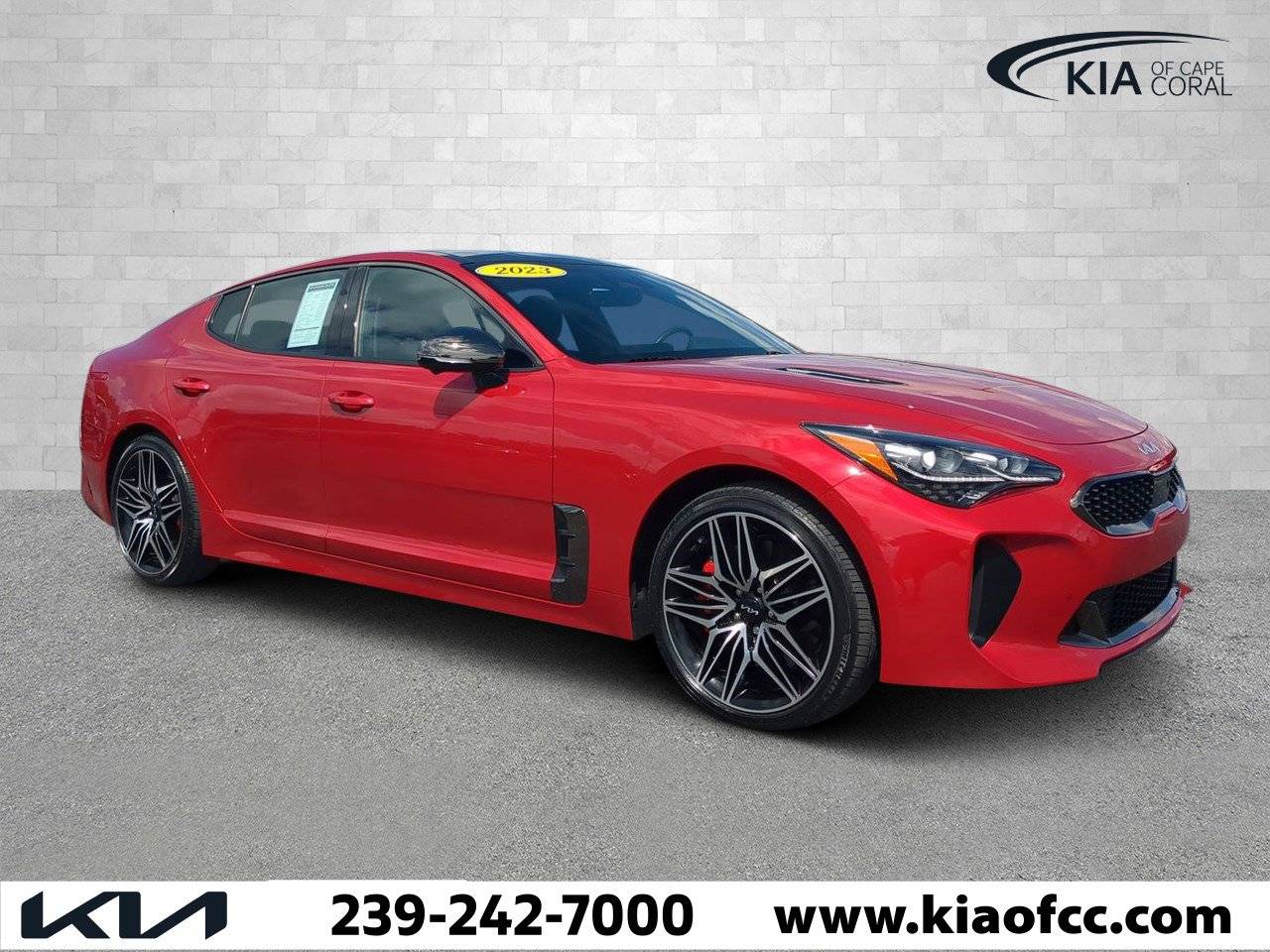 2023 Kia Stinger GT2 — Hatchback — 17,550 mi — Cape Coral, FL