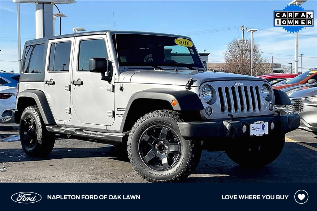 2016 Jeep Wrangler Sport — SUV — 92,737 mi — Oak Lawn, IL