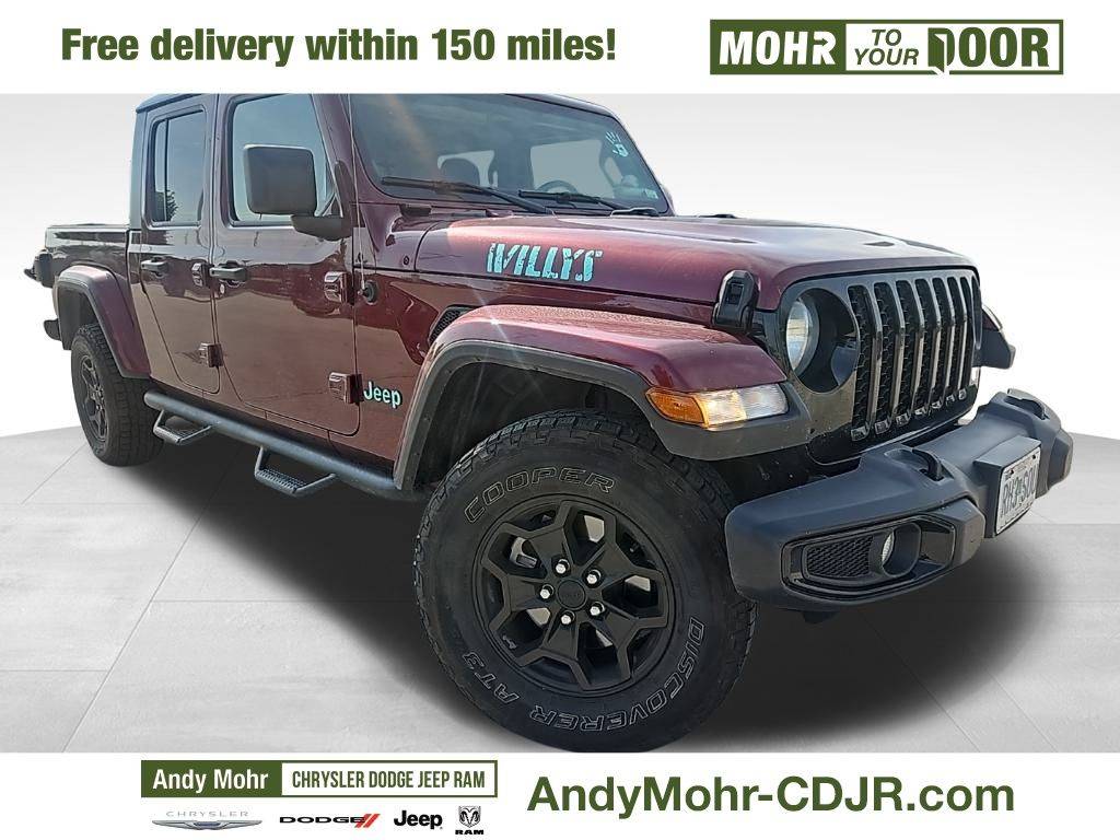 2021 Jeep Gladiator Willys — Pickup Truck — 83,706 mi — Indianpolis, IN