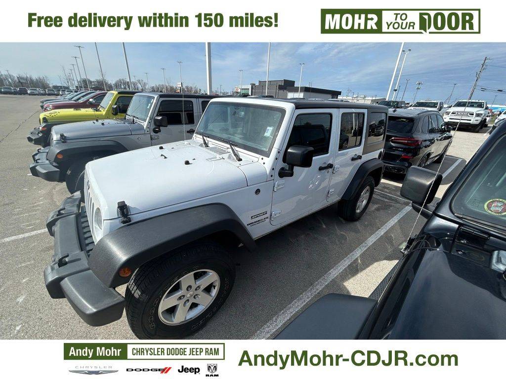 2017 Jeep Wrangler Sport — SUV — 85,987 mi — Indianpolis, IN