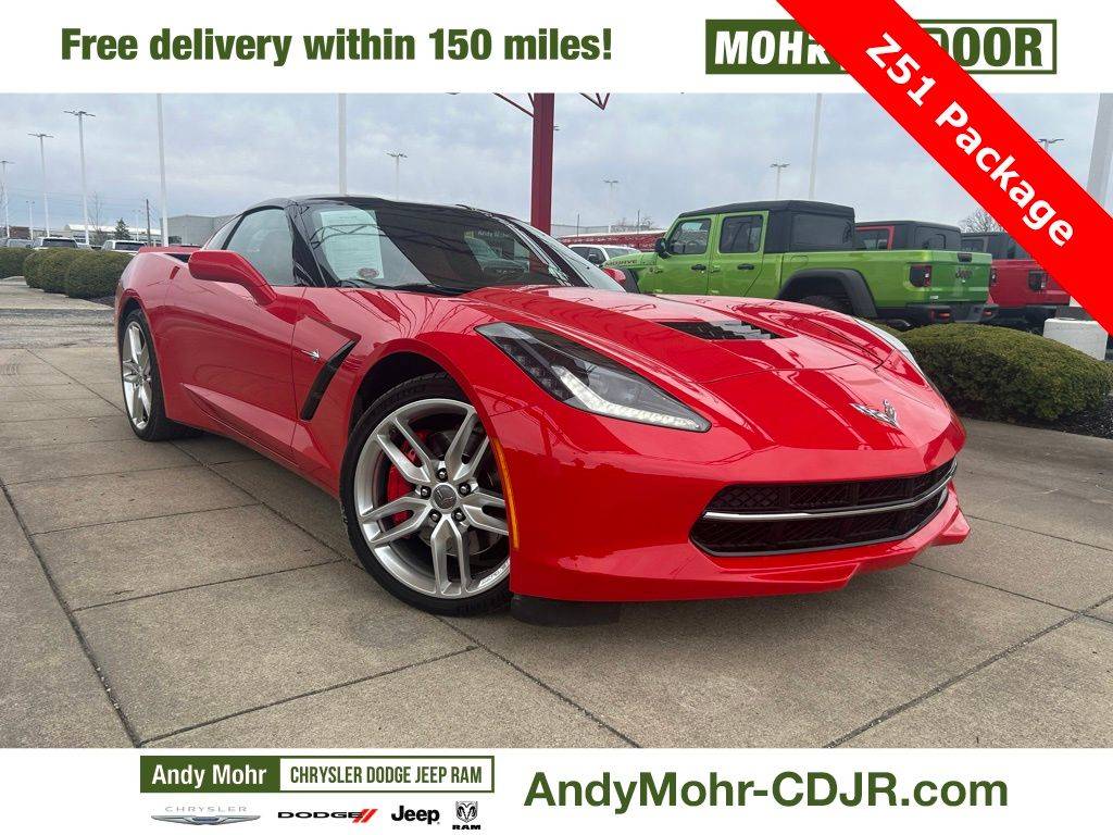 2016 Chevrolet Corvette Z51 1LT — Coupe — 31,910 mi — Indianpolis, IN
