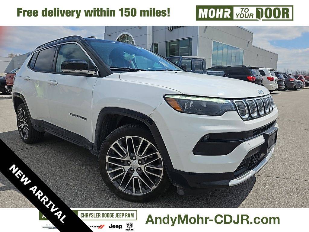 2022 Jeep Compass Limited — SUV — 27,084 mi — Indianpolis, IN