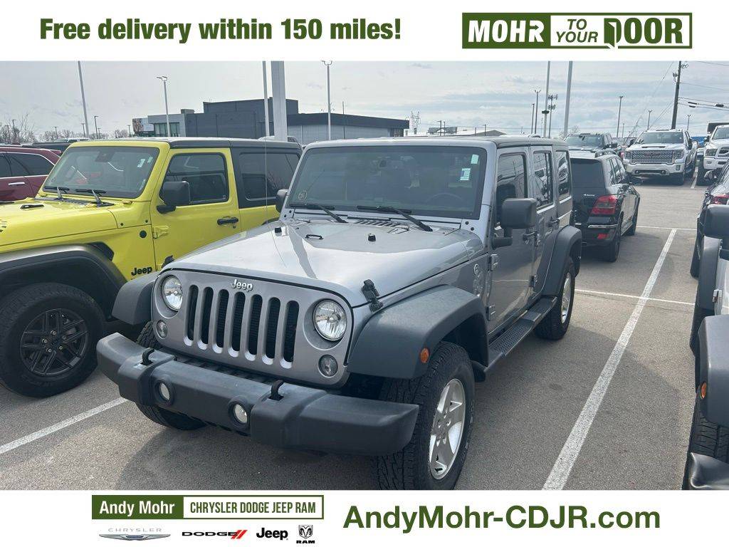 2017 Jeep Wrangler Sport — SUV — 121,954 mi — Indianpolis, IN