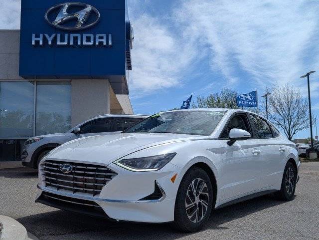 2022 Hyundai Sonata Hybrid Blue — Sedan — 25,416 mi — Santa Fe, NM