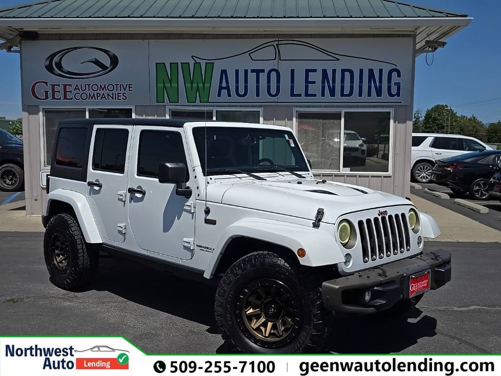 2016 Jeep Wrangler 75th Anniversary — SUV — 129,931 mi — Liberty Lake, WA