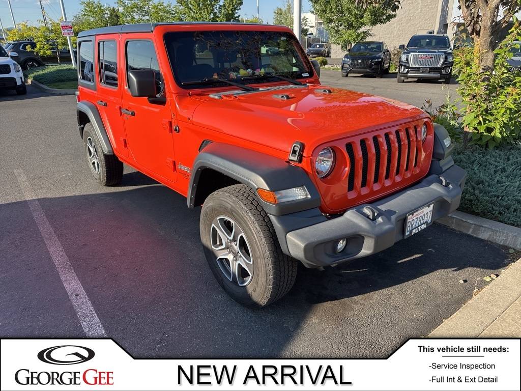 2018 Jeep Wrangler Sport S — SUV — 53,397 mi — Liberty Lake, WA