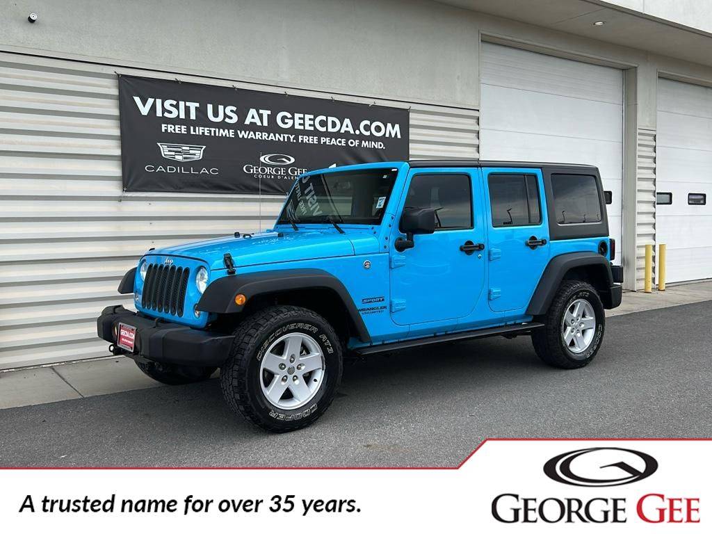 2017 Jeep Wrangler Sport — SUV — 83,656 mi — Coeur D'Alene, ID