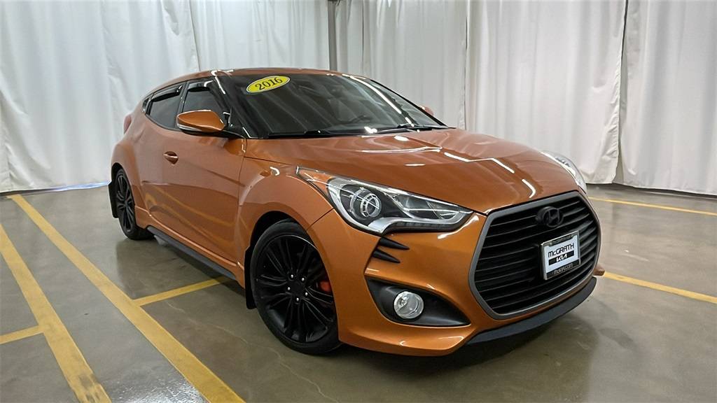 2016 Hyundai Veloster Turbo — Hatchback — 53,706 mi — Highland Park, IL