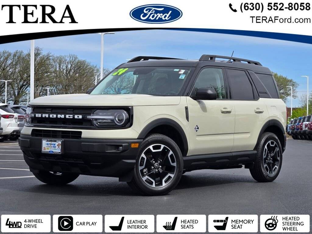 2024 Ford Bronco Sport Outer Banks — SUV — 6,847 mi — Plano, IL