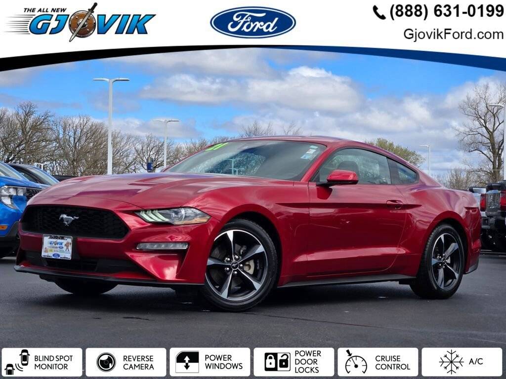 2021 Ford Mustang EcoBoost — Coupe — 45,100 mi — Plano, IL