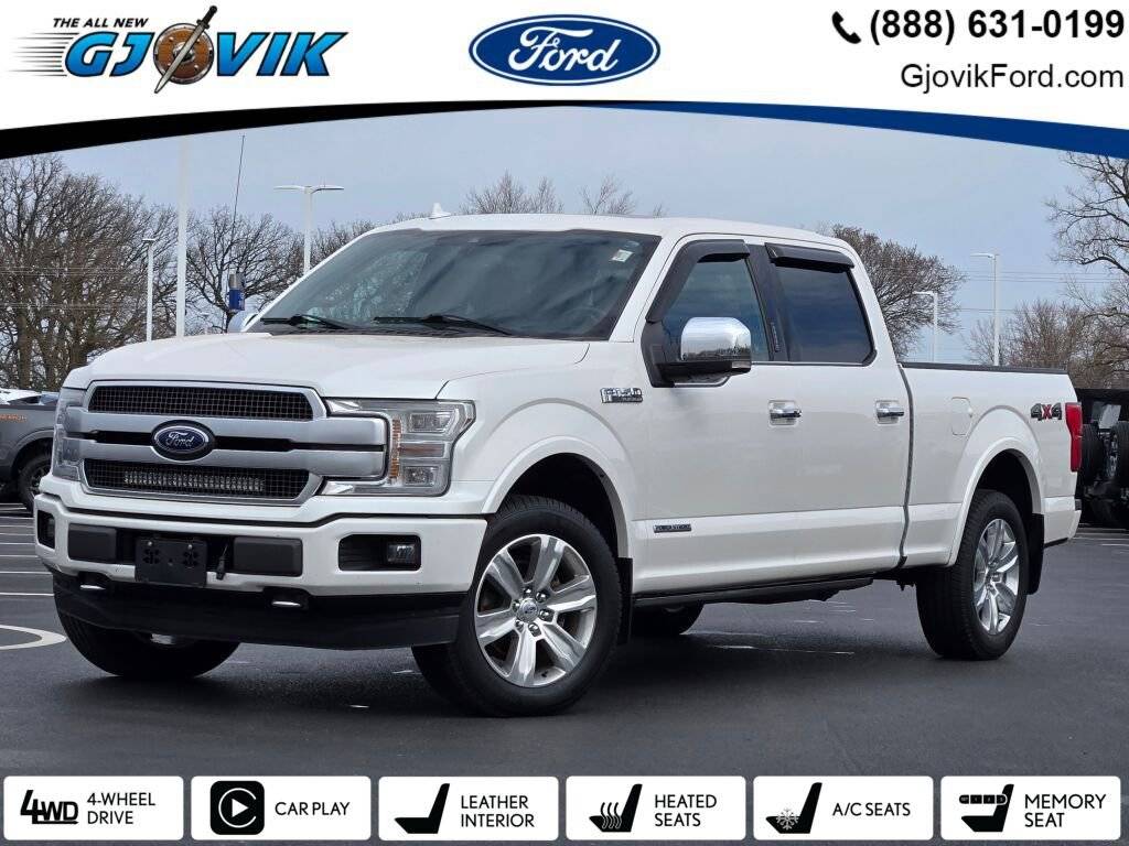 2019 Ford F-150 Platinum — Pickup Truck — 110,272 mi — Plano, IL