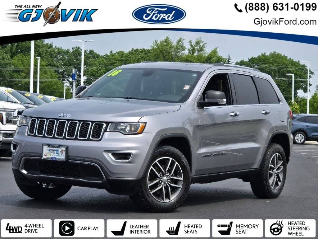 2018 Jeep Grand Cherokee Limited — SUV — 99,753 mi — Plano, IL