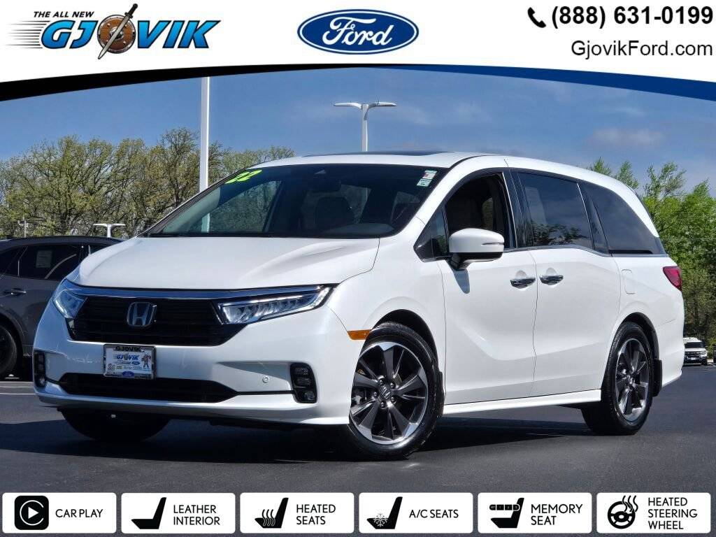 2022 Honda Odyssey Elite — Minivan — 41,679 mi — Plano, IL