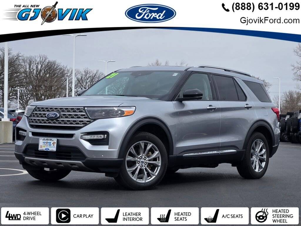 2021 Ford Explorer Limited — SUV — 22,679 mi — Plano, IL