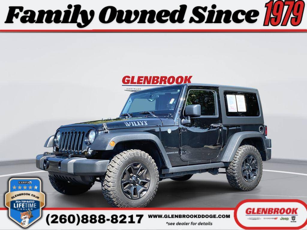 2017 Jeep Wrangler Willys Wheeler — SUV — 95,004 mi — Fort Wayne, IN