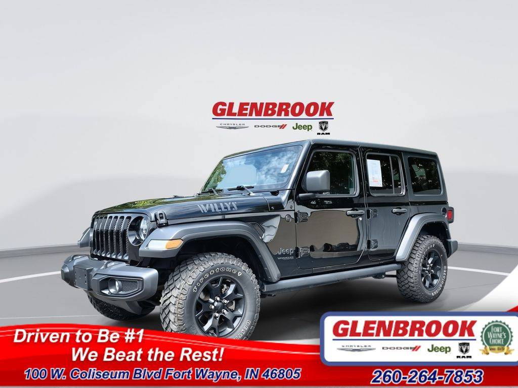 2021 Jeep Wrangler Willys — SUV — 97,570 mi — Fort Wayne, IN