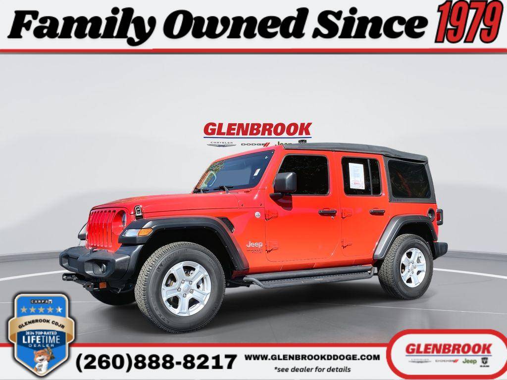 2019 Jeep Wrangler Sport S — SUV — 71,590 mi — Fort Wayne, IN