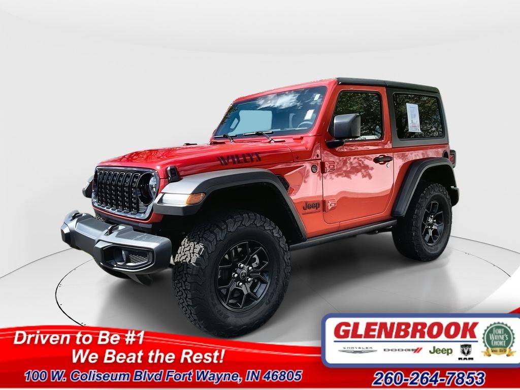 2024 Jeep Wrangler Willys — SUV — 2,046 mi — Fort Wayne, IN