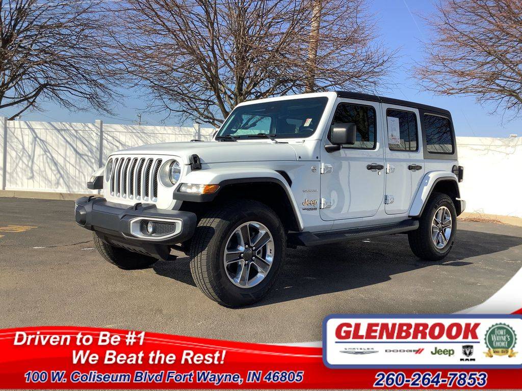 2020 Jeep Wrangler Sahara — SUV — 93,435 mi — Fort Wayne, IN