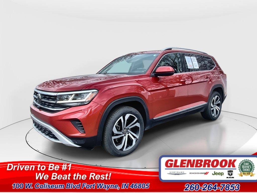 2021 Volkswagen Atlas SEL Premium — SUV — 48,448 mi — Fort Wayne, IN