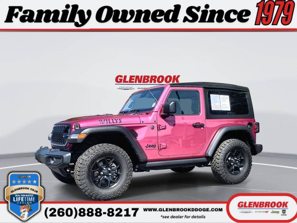 2024 Jeep Wrangler Willys — SUV — 10,616 mi — Fort Wayne, IN