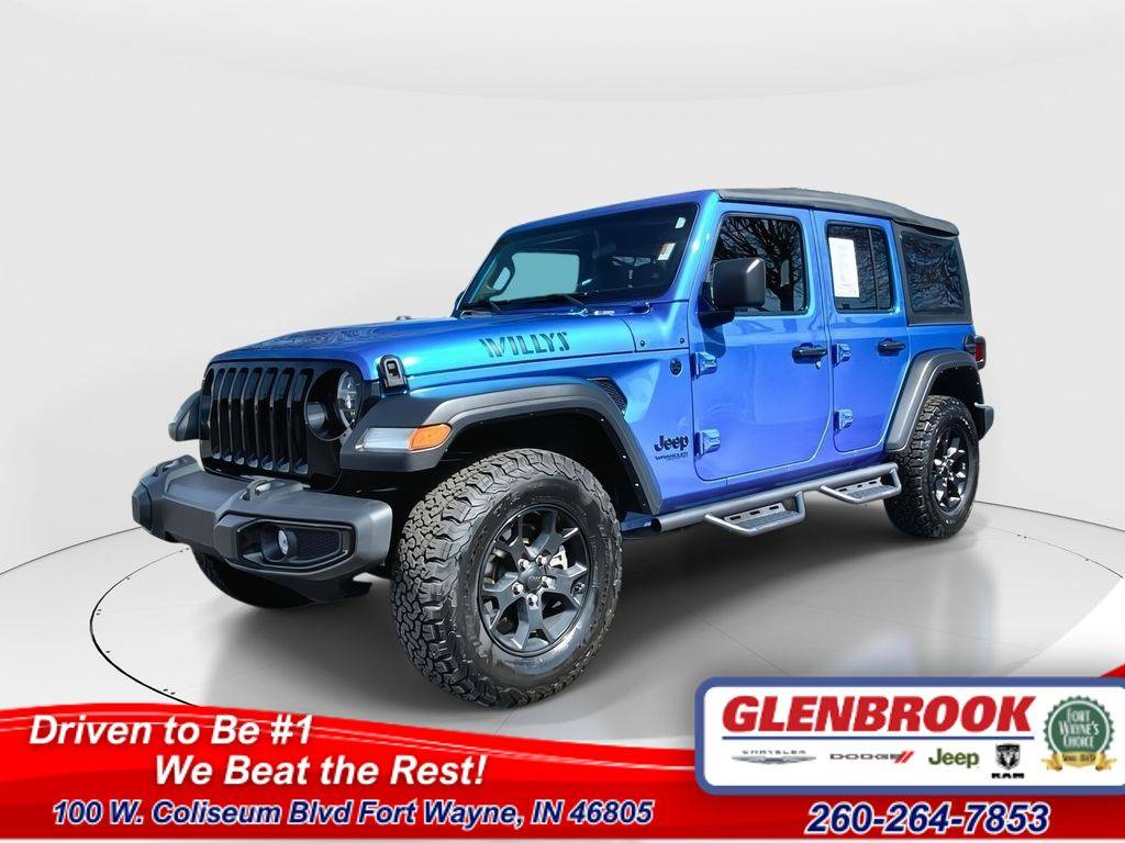 2022 Jeep Wrangler Willys — SUV — 55,079 mi — Fort Wayne, IN