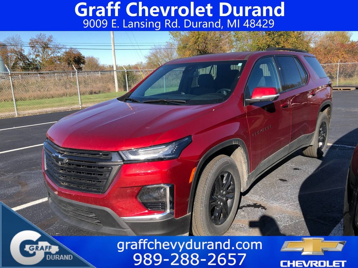 2023 Chevrolet Traverse LT Cloth — SUV — 16,960 mi — Durand, MI