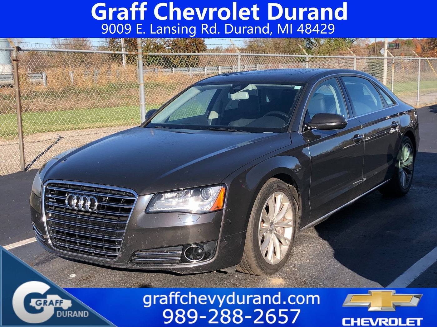 2012 Audi A8 4.2L — Sedan — 91,799 mi — Durand, MI